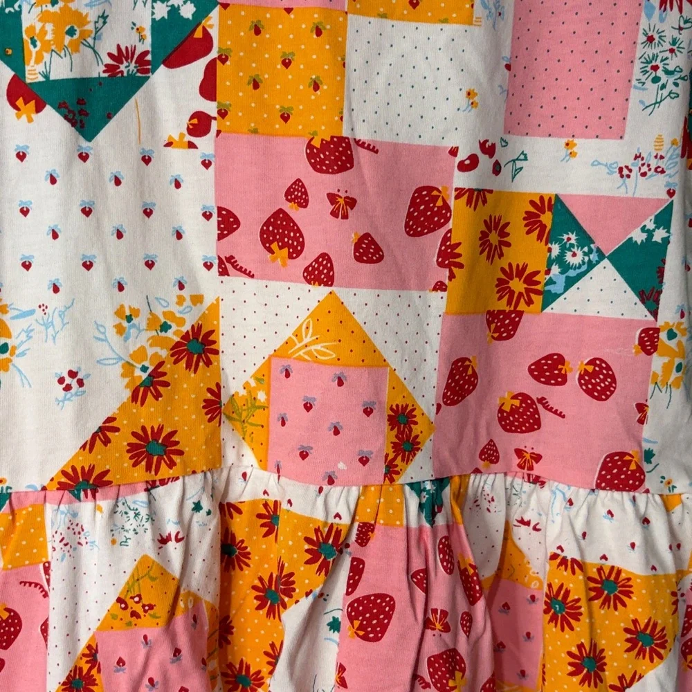 Colorful Patchwork Dress size 4t NWTs